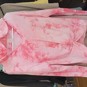 Marika tie-dye hooded top M/L cotton